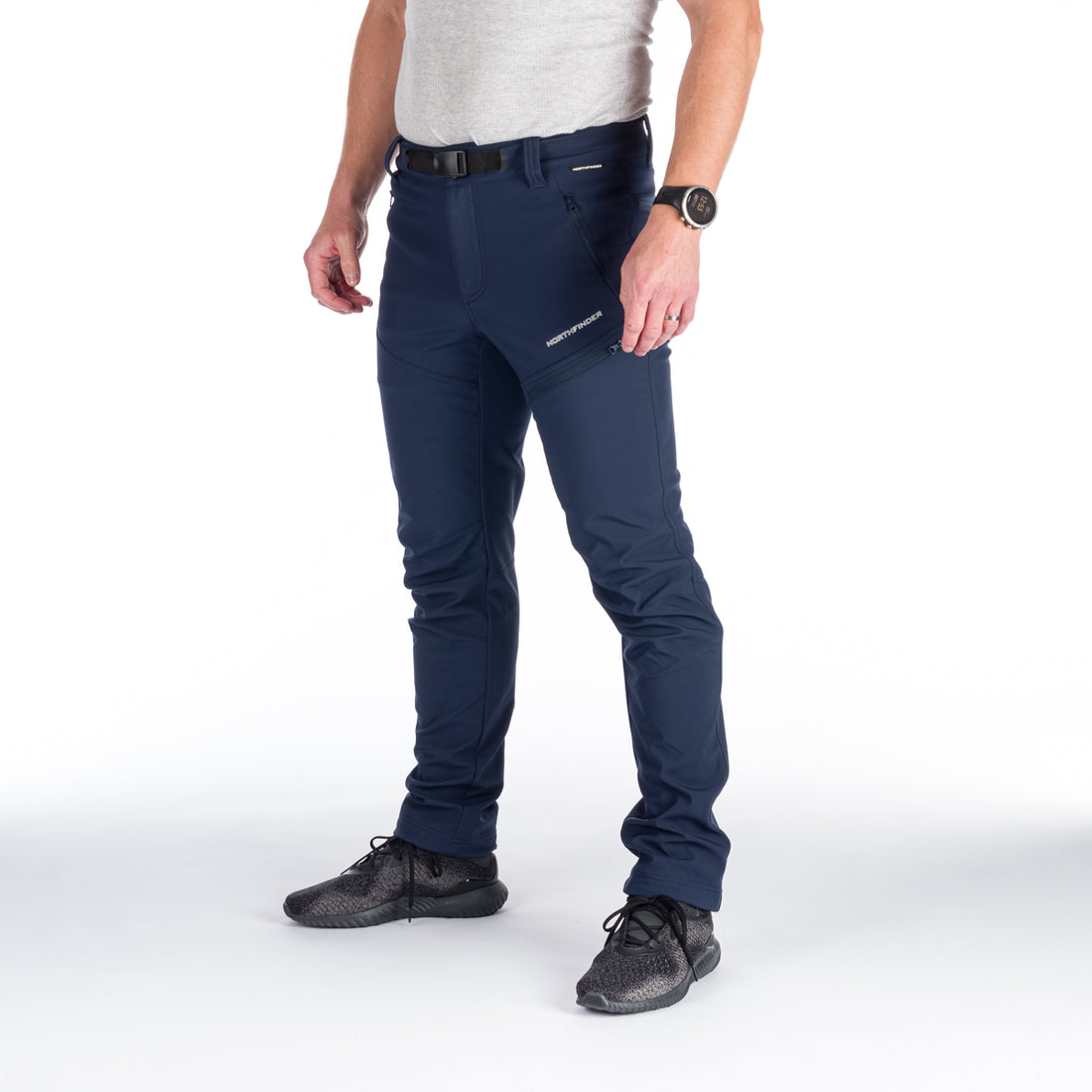 NO-3881OR men's trekking softshell pants outdoor 3L PETE