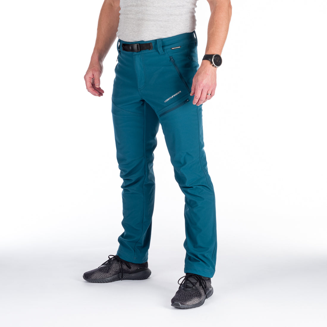 NO-3881OR men's trekking softshell pants outdoor 3L PETE
