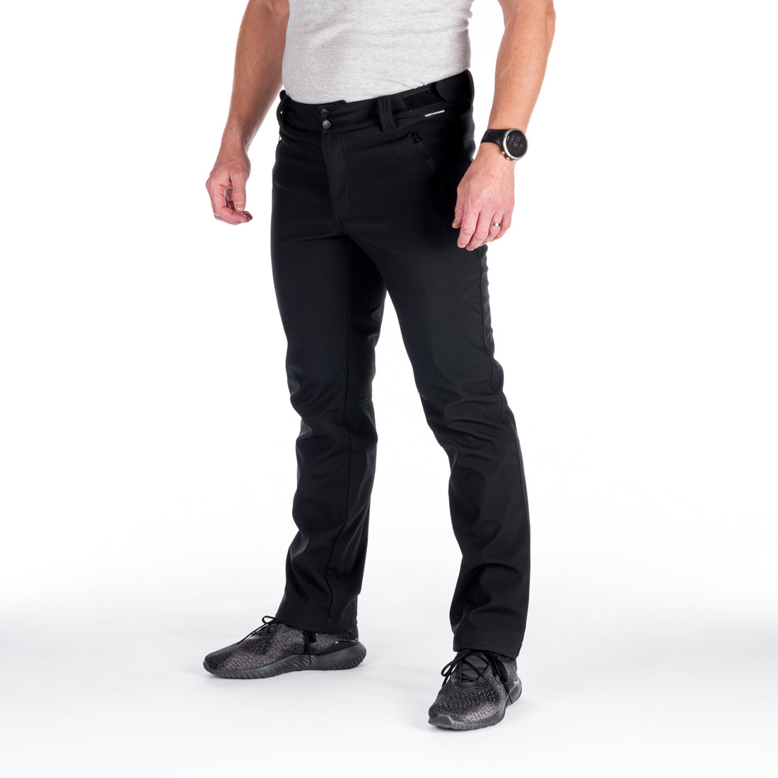 NO-3885OR men's softshell travel pants 3L JOHNNIE