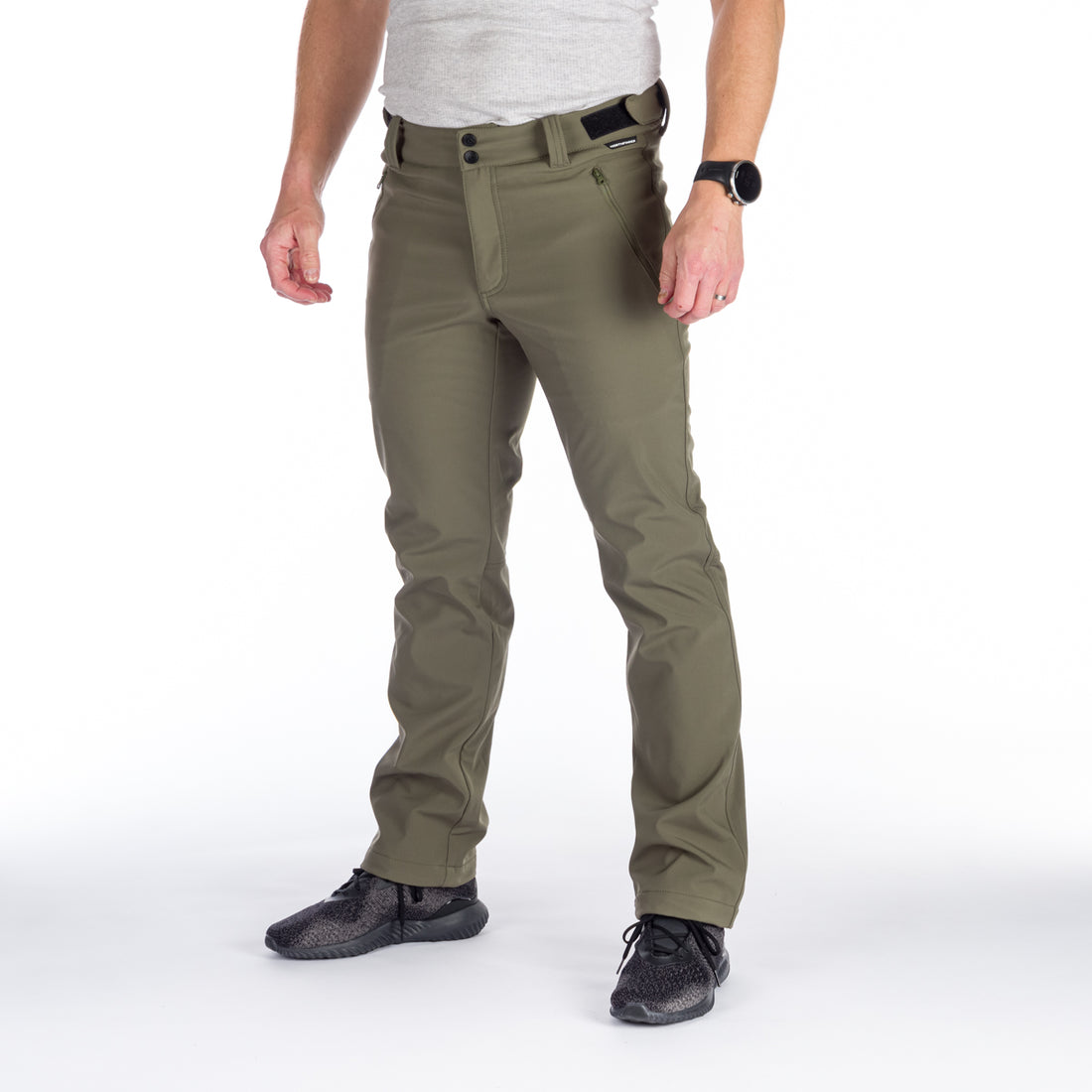 NO-3885OR men's softshell travel pants 3L JOHNNIE