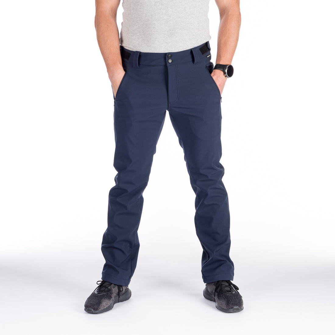 NO-3885OR men's softshell travel pants 3L JOHNNIE