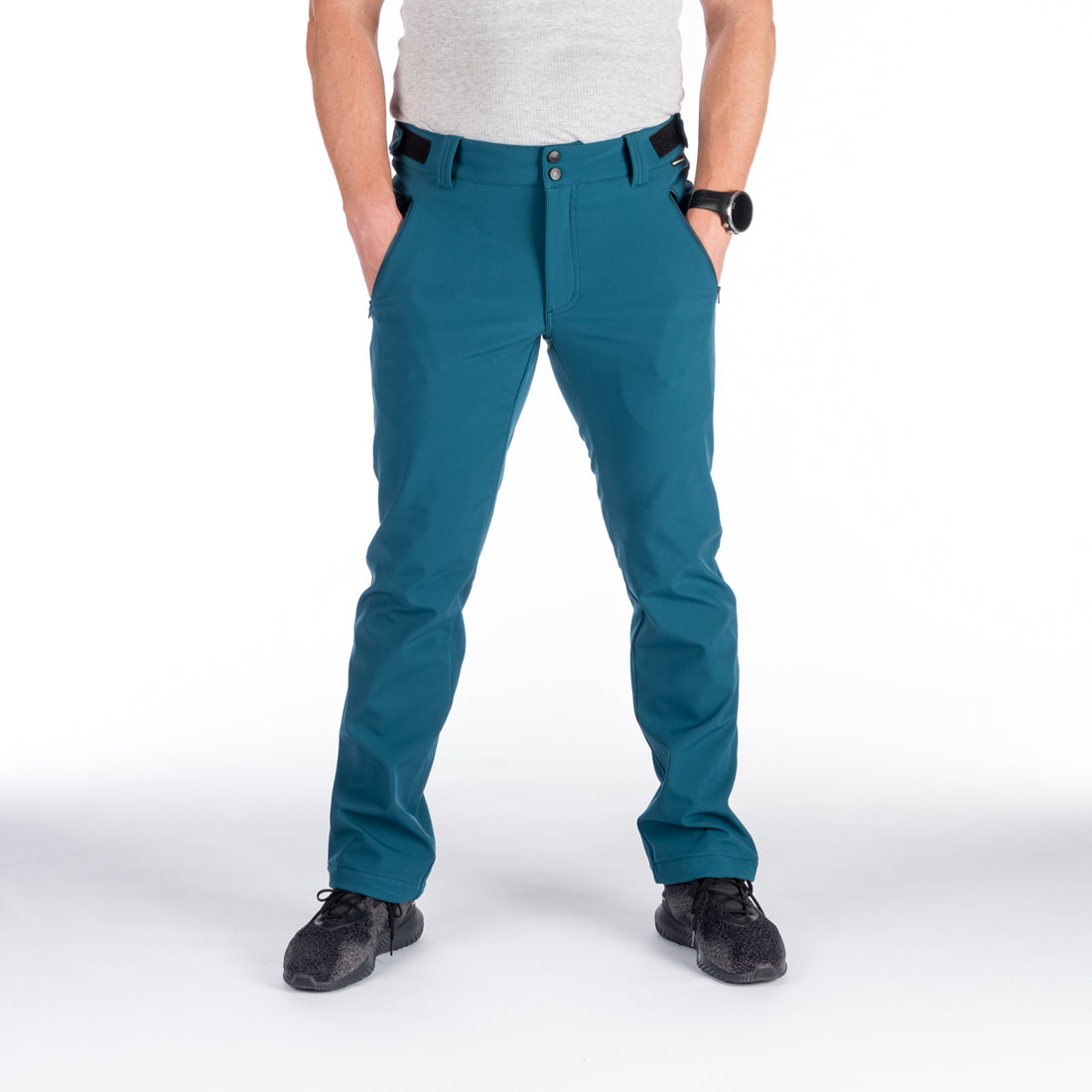 NO-3885OR men's softshell travel pants 3L JOHNNIE
