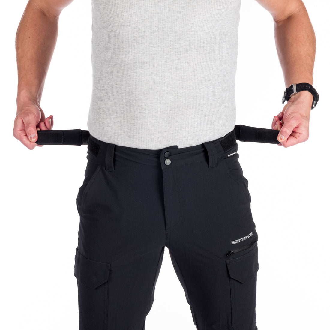 NO-3886OR men's travel comfort cargo pants  JIMMIE