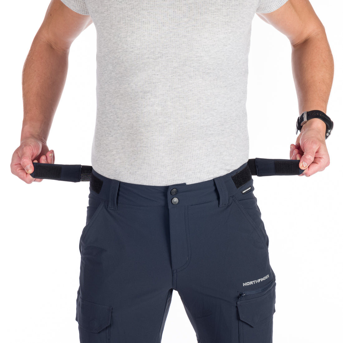 NO-3886OR men's travel comfort cargo pants  JIMMIE