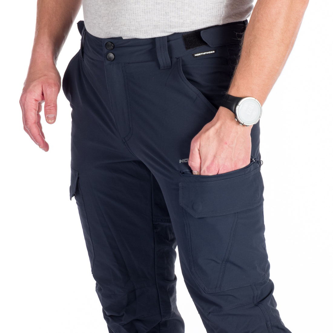 NO-3886OR men's travel comfort cargo pants  JIMMIE