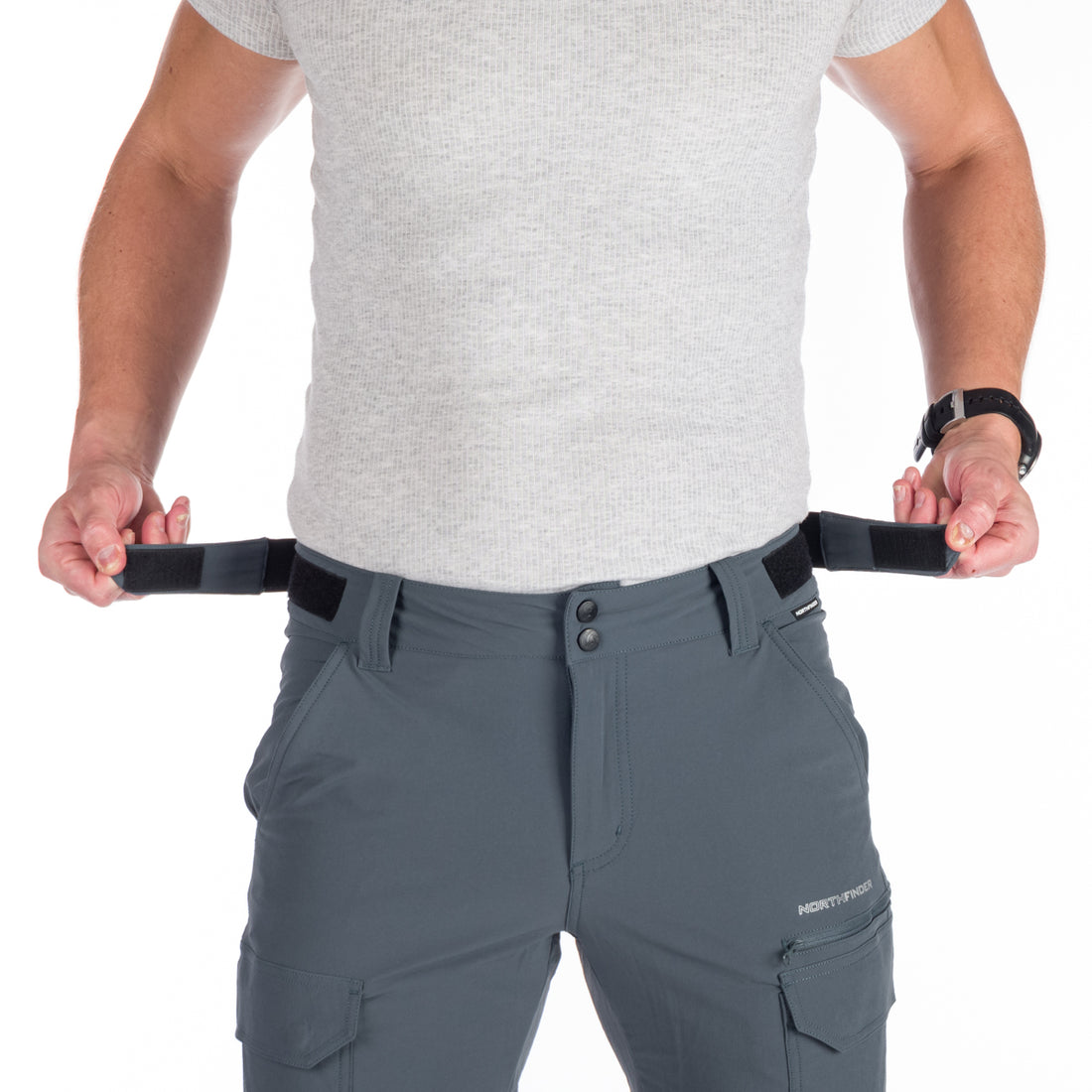 NO-3886OR men's travel comfort cargo pants  JIMMIE