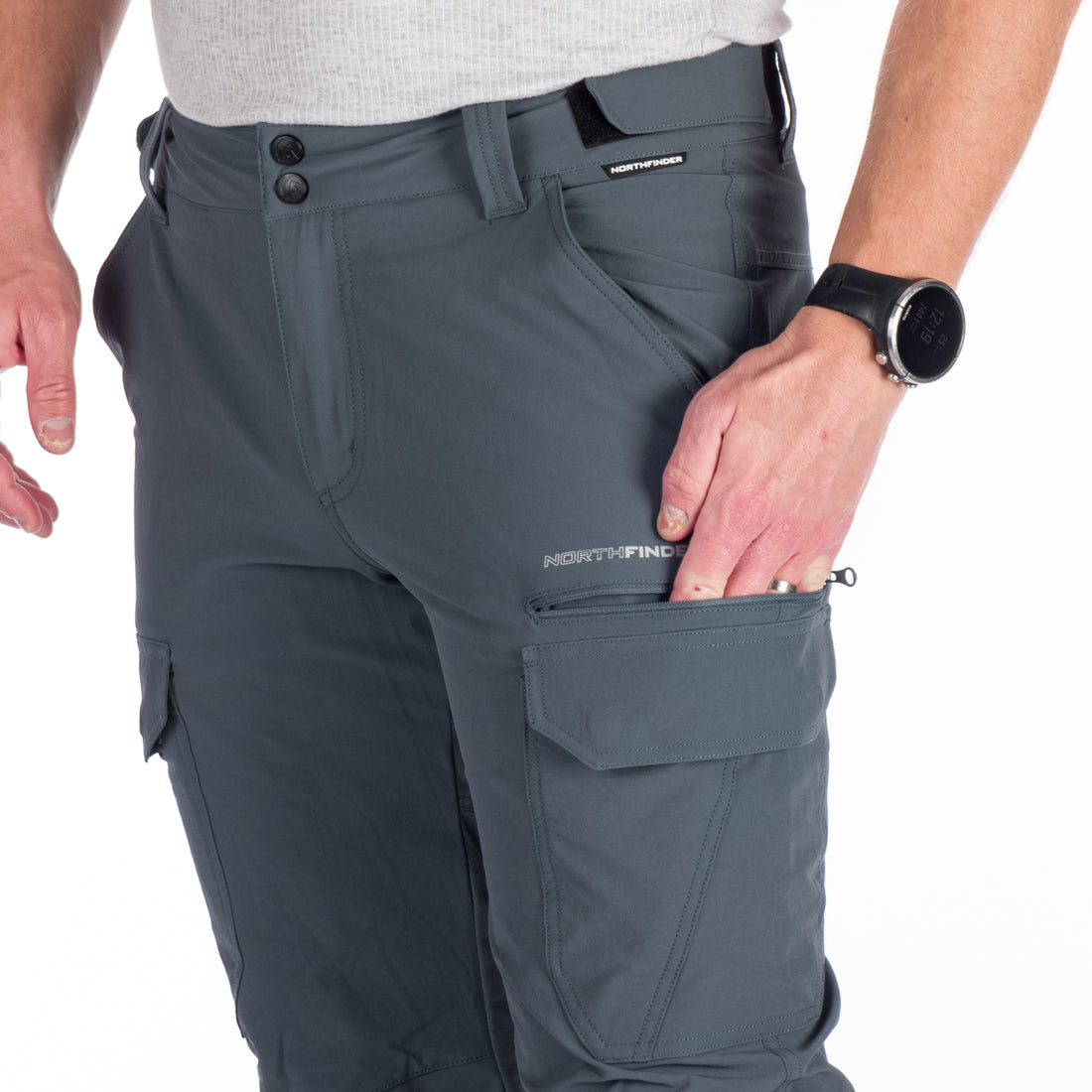 NO-3886OR men's travel comfort cargo pants  JIMMIE