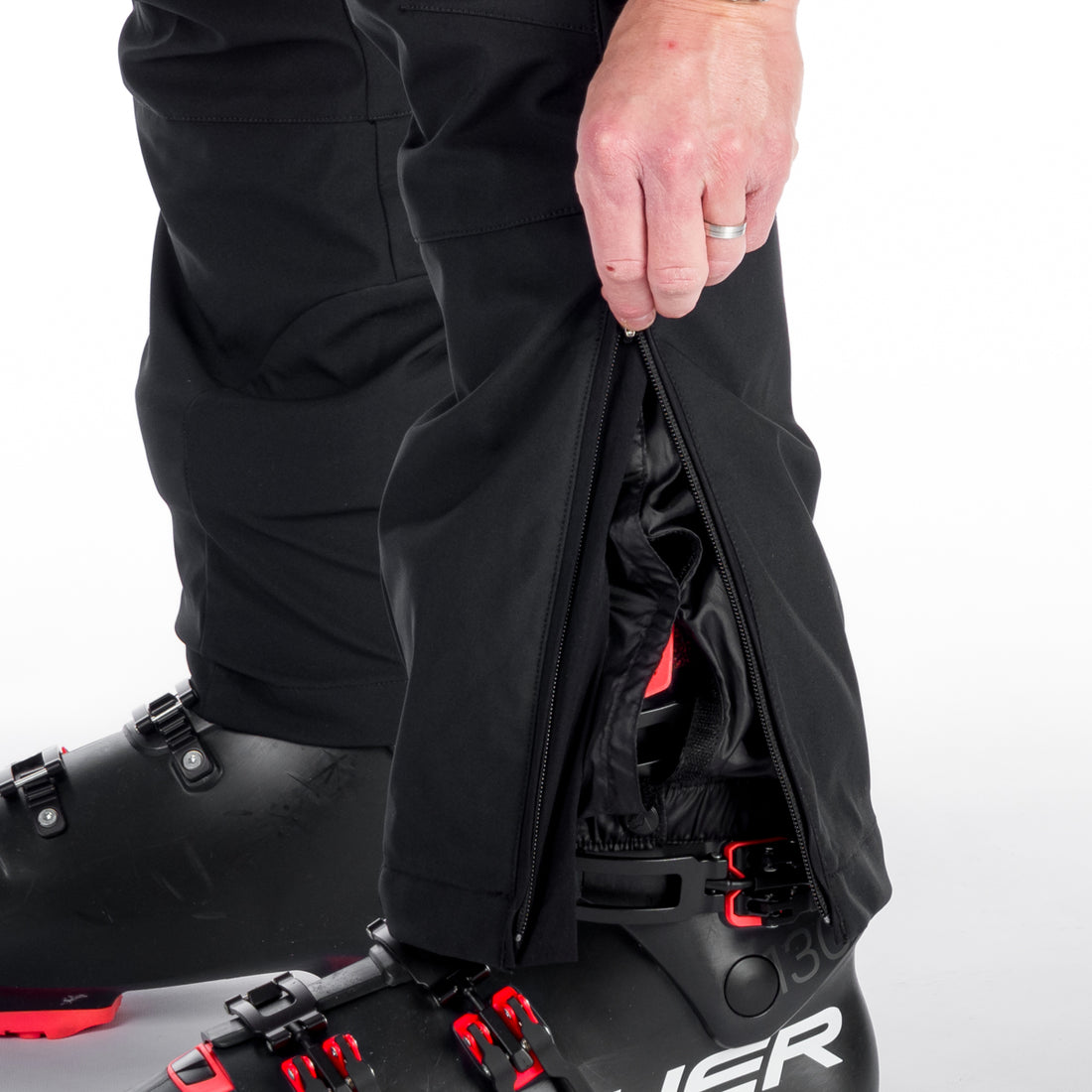 NO-3892SNW men's ski softshell pants TED
