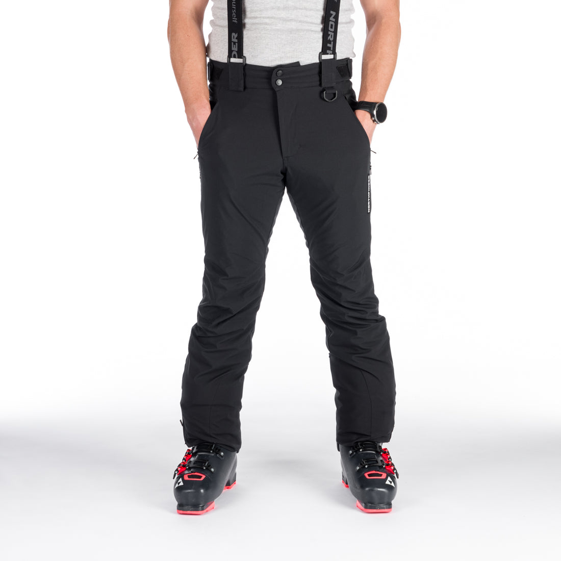 NO-3893SNW men's ski softshell pants CECIL