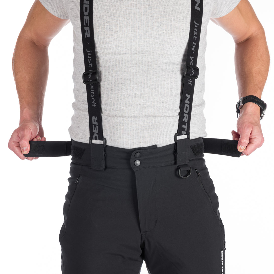 NO-3893SNW men's ski softshell pants CECIL