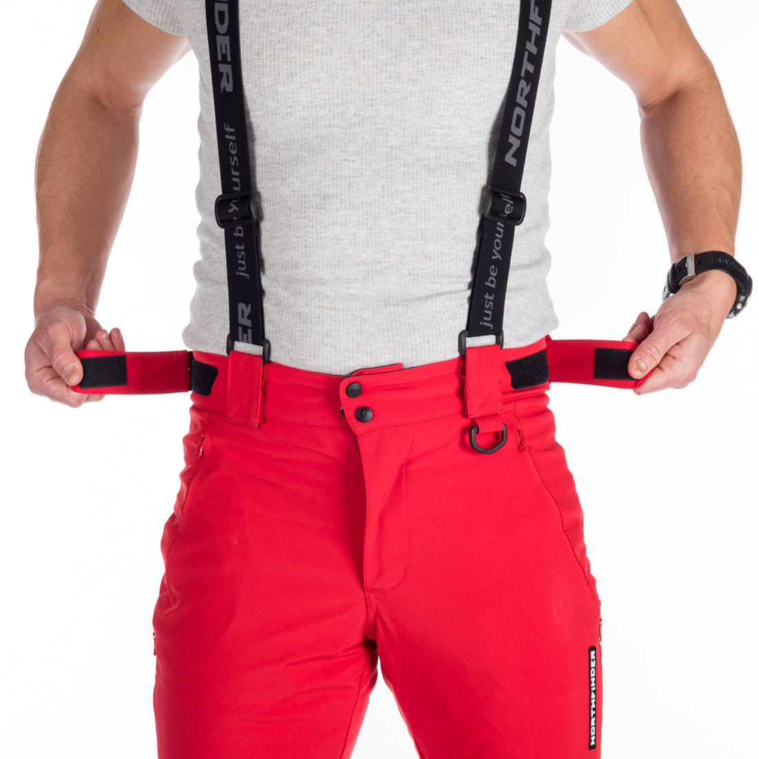 NO-3893SNW men's ski softshell pants CECIL