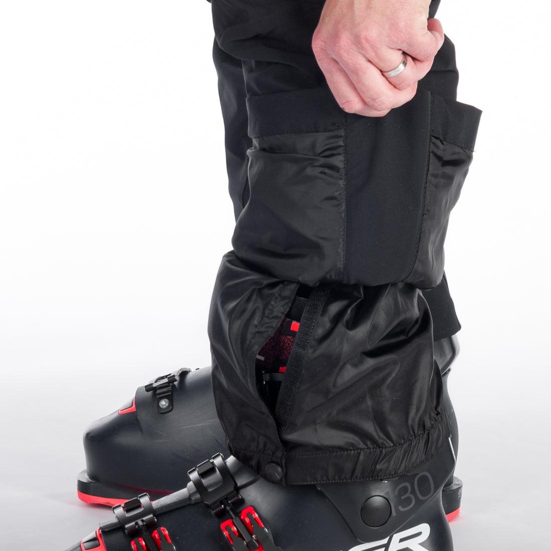 NO-3894SNW men's ski comfort trousers with braces regular fit VERNON