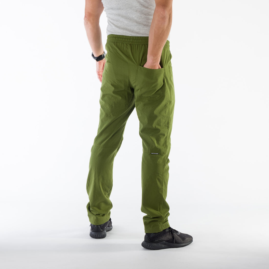 NO-3903OR men's outdoor pants check style 1L
