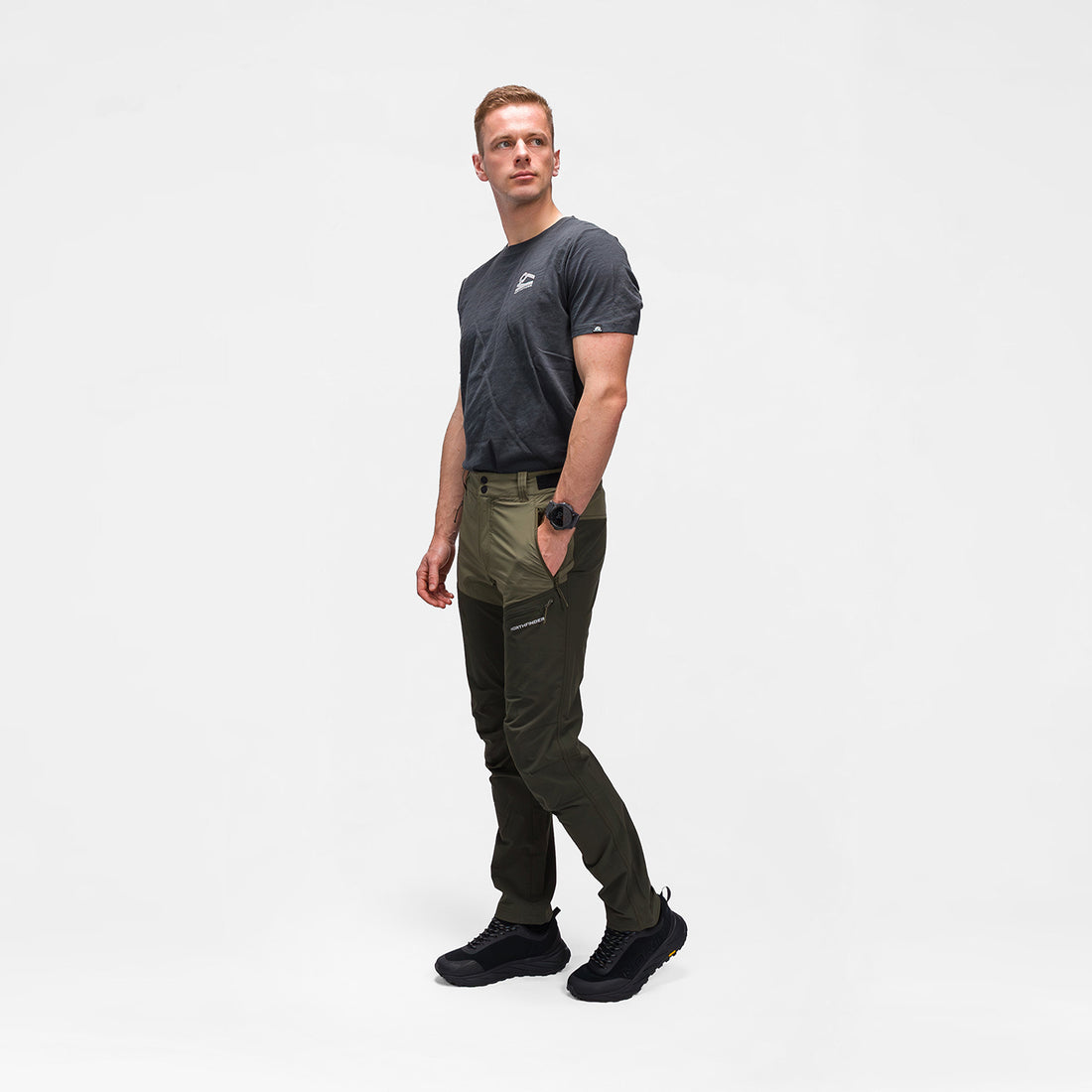 NO-39101OR men's combined outdoor pants BREITHORN