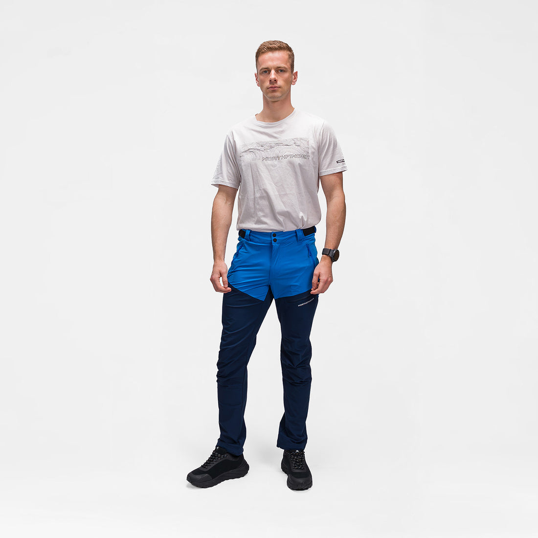 NO-39101OR men's combined outdoor pants BREITHORN
