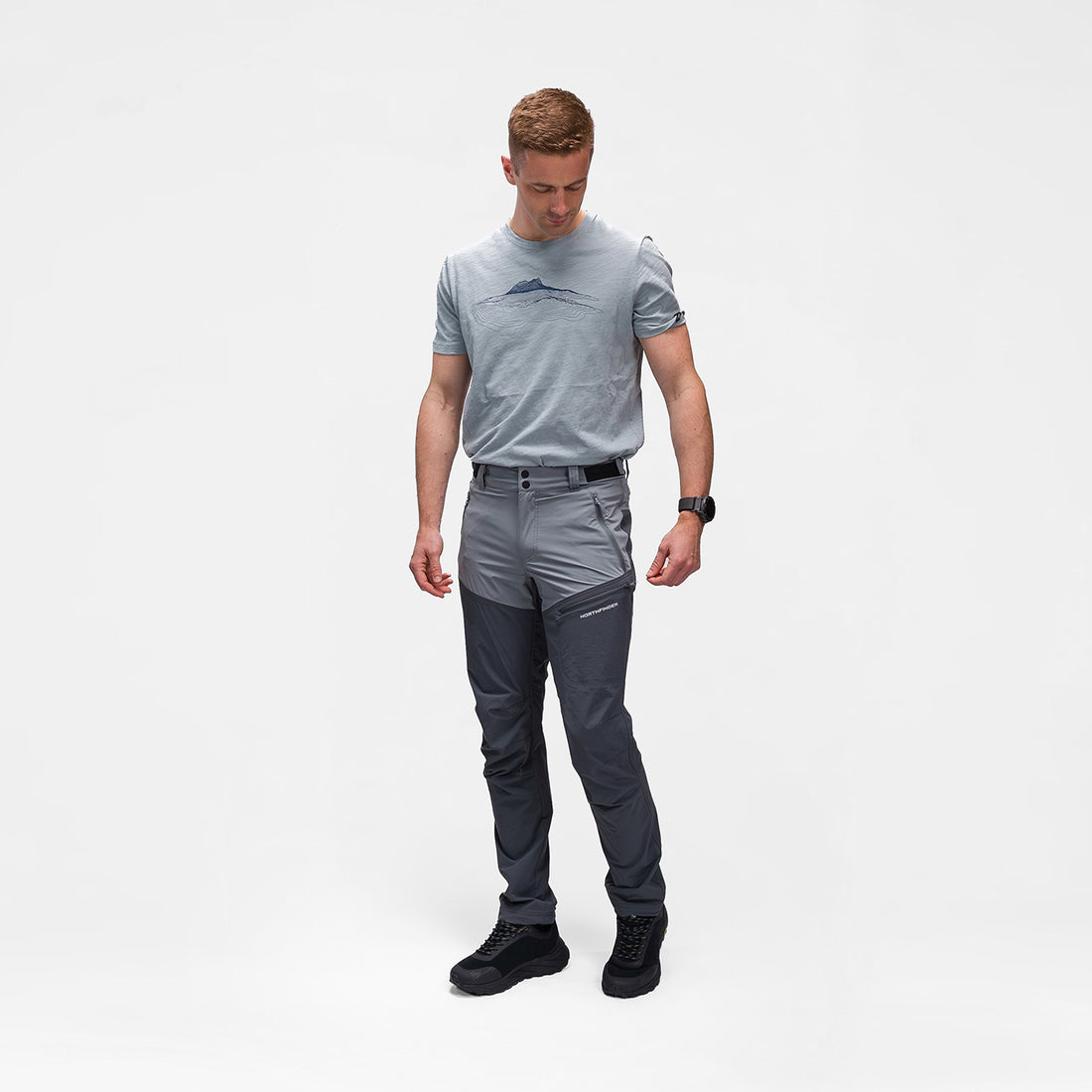 NO-39101OR men's combined outdoor pants BREITHORN