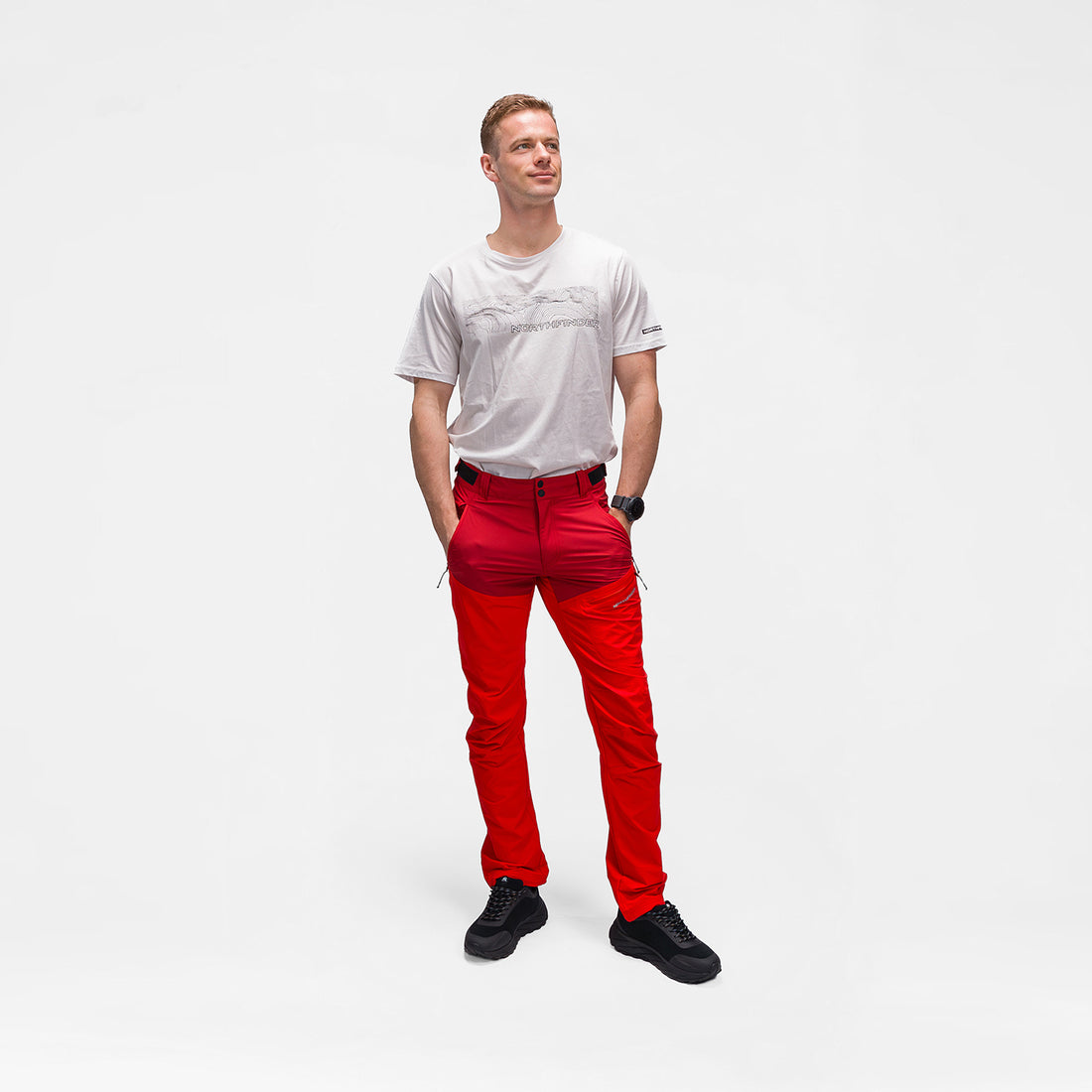 NO-39101OR men's combined outdoor pants BREITHORN