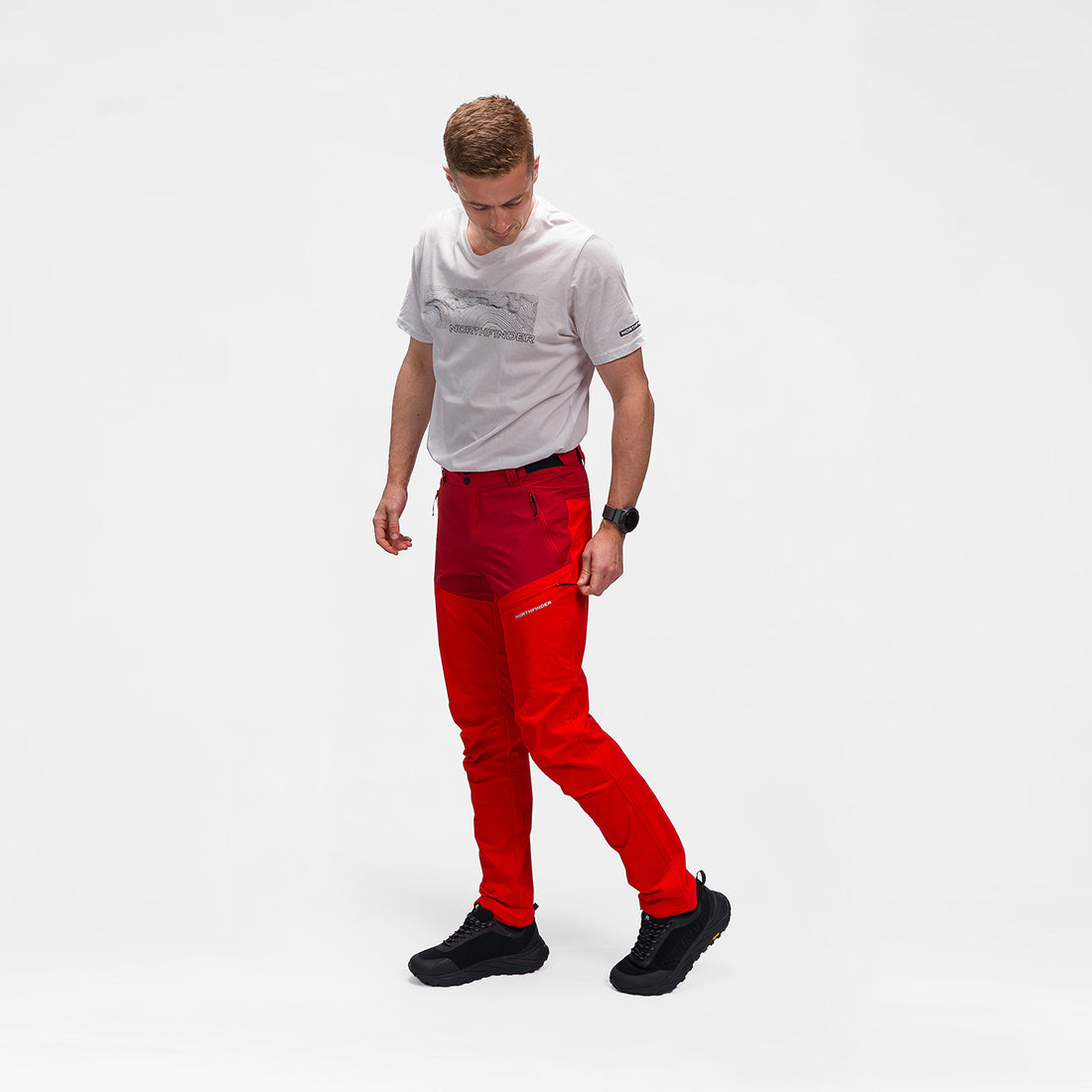 NO-39101OR men's combined outdoor pants BREITHORN