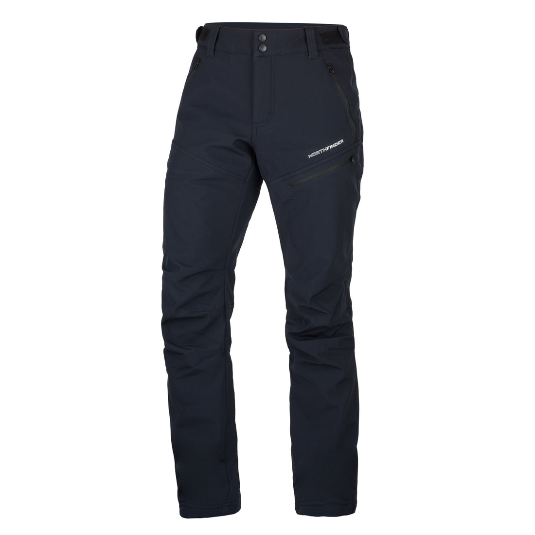 NO-3910OR Men's softshell pants elastic insulated BREITHORN