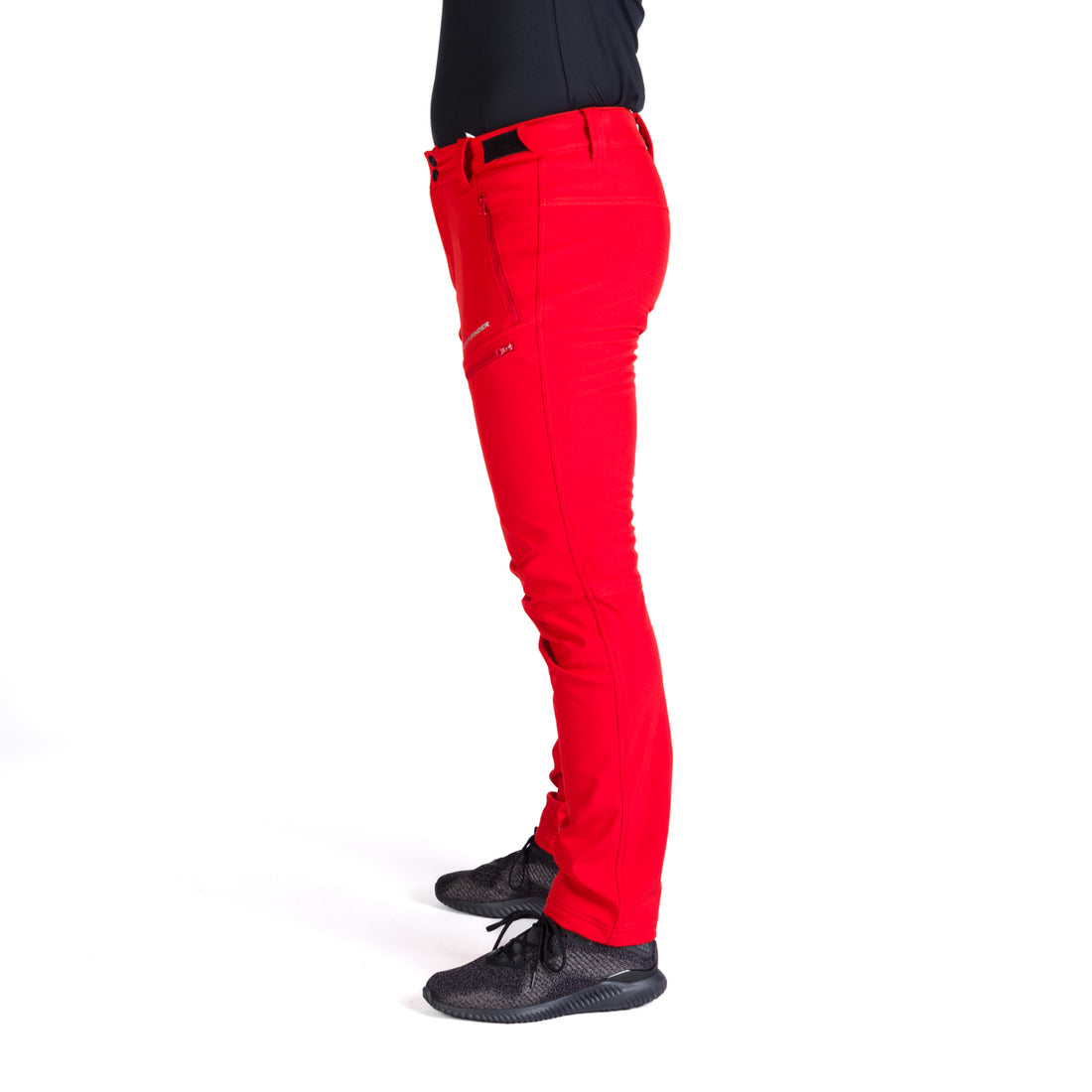 NO-3910OR Men's softshell pants elastic insulated BREITHORN