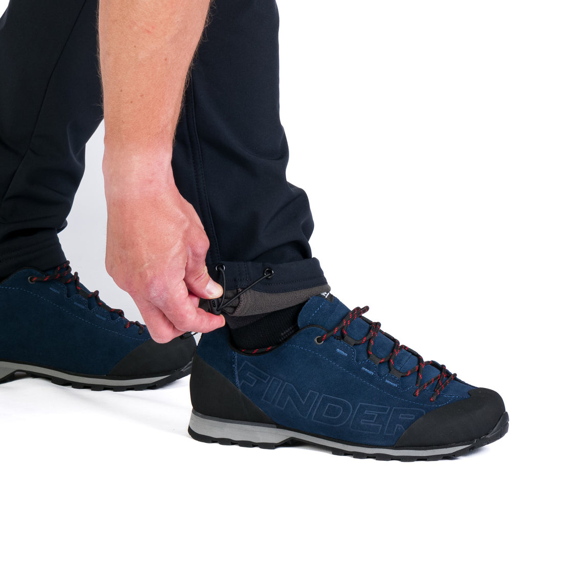 NO-3910OR Men's softshell pants elastic insulated BREITHORN