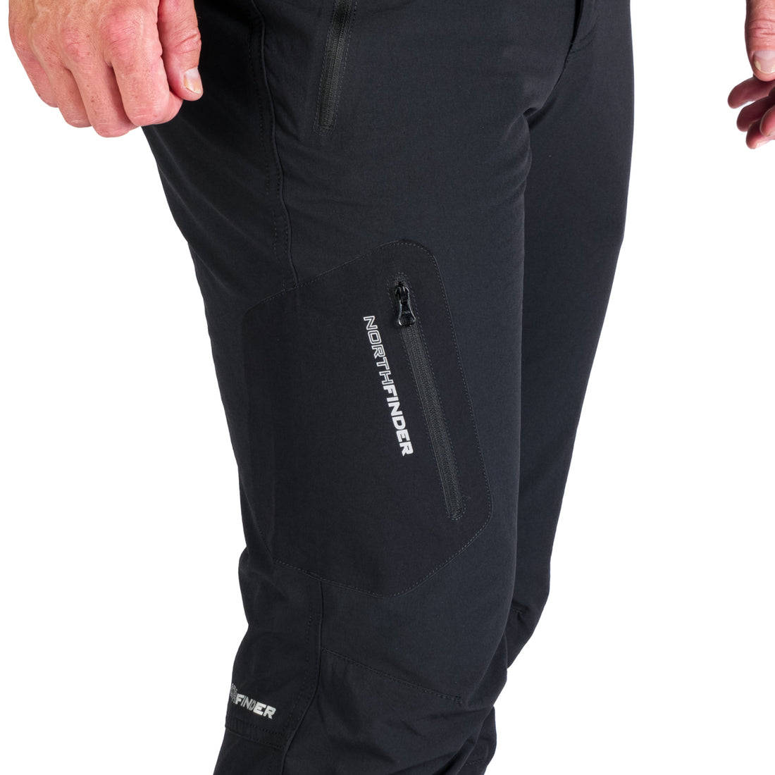 NO-3911OR Men's hiking pants, flexible all year round TITLIS