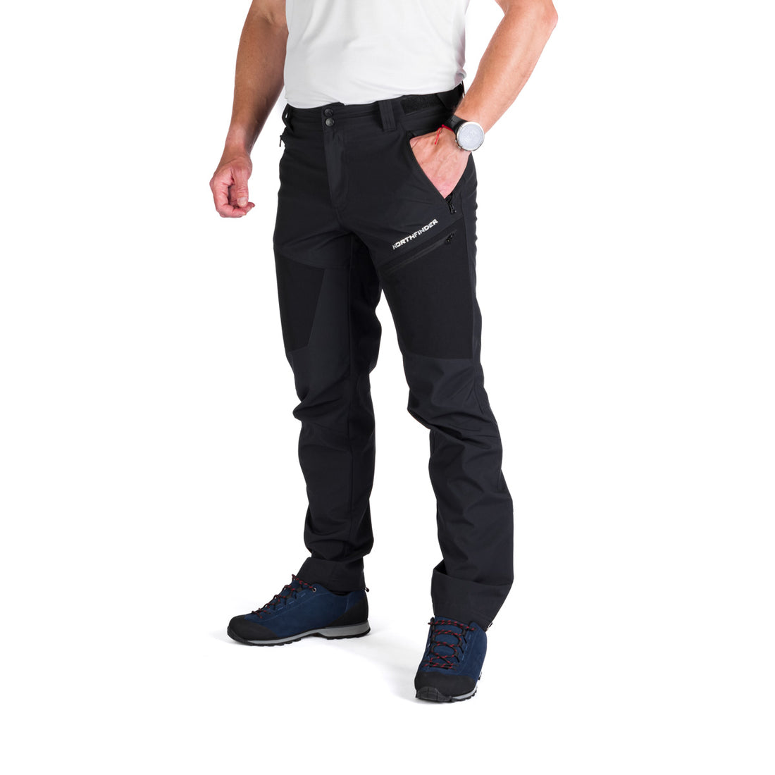 NO-3926OR men's trekking softshell 3L pants RICKIE