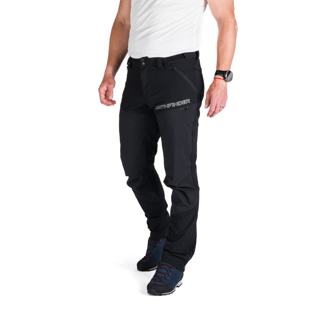 NO-3927OR men's trekking hybrid softshell pants ROD
