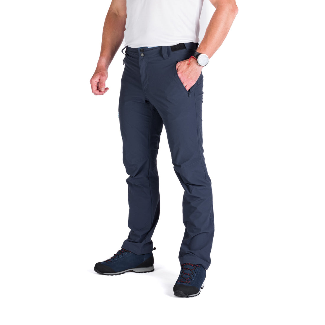 NO-3932OR men's travel elastic regular fit pants RUSS