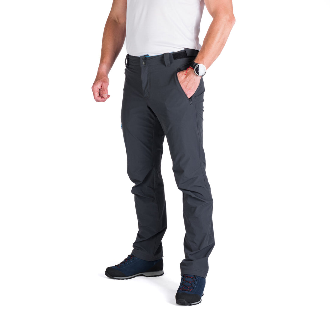 NO-3932OR men's travel elastic regular fit pants RUSS