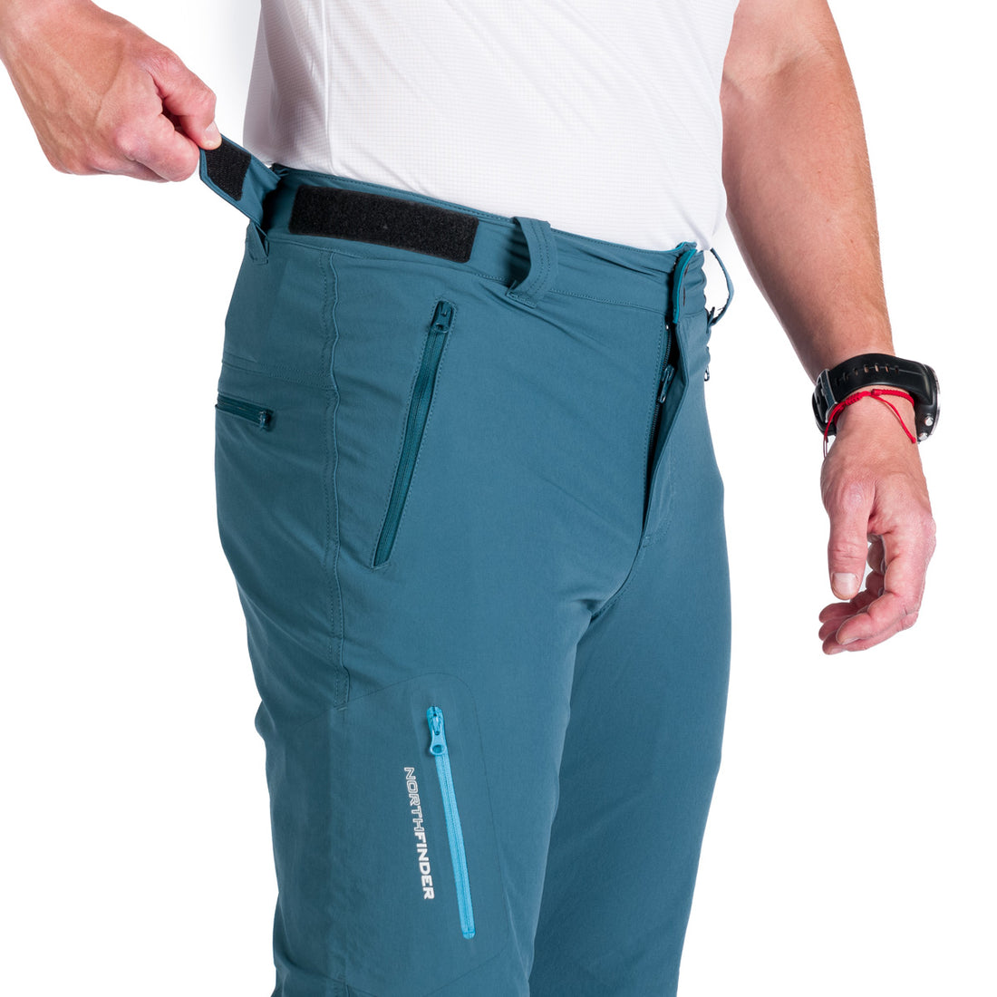 NO-3932OR men's travel elastic regular fit pants RUSS