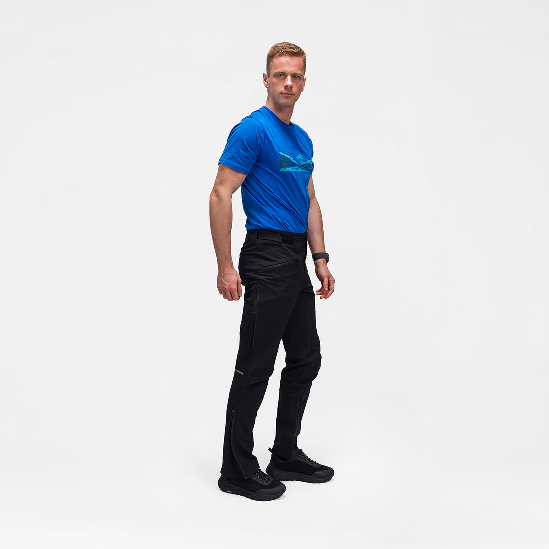 NO-3951OR men's softshell pants SHERMAN