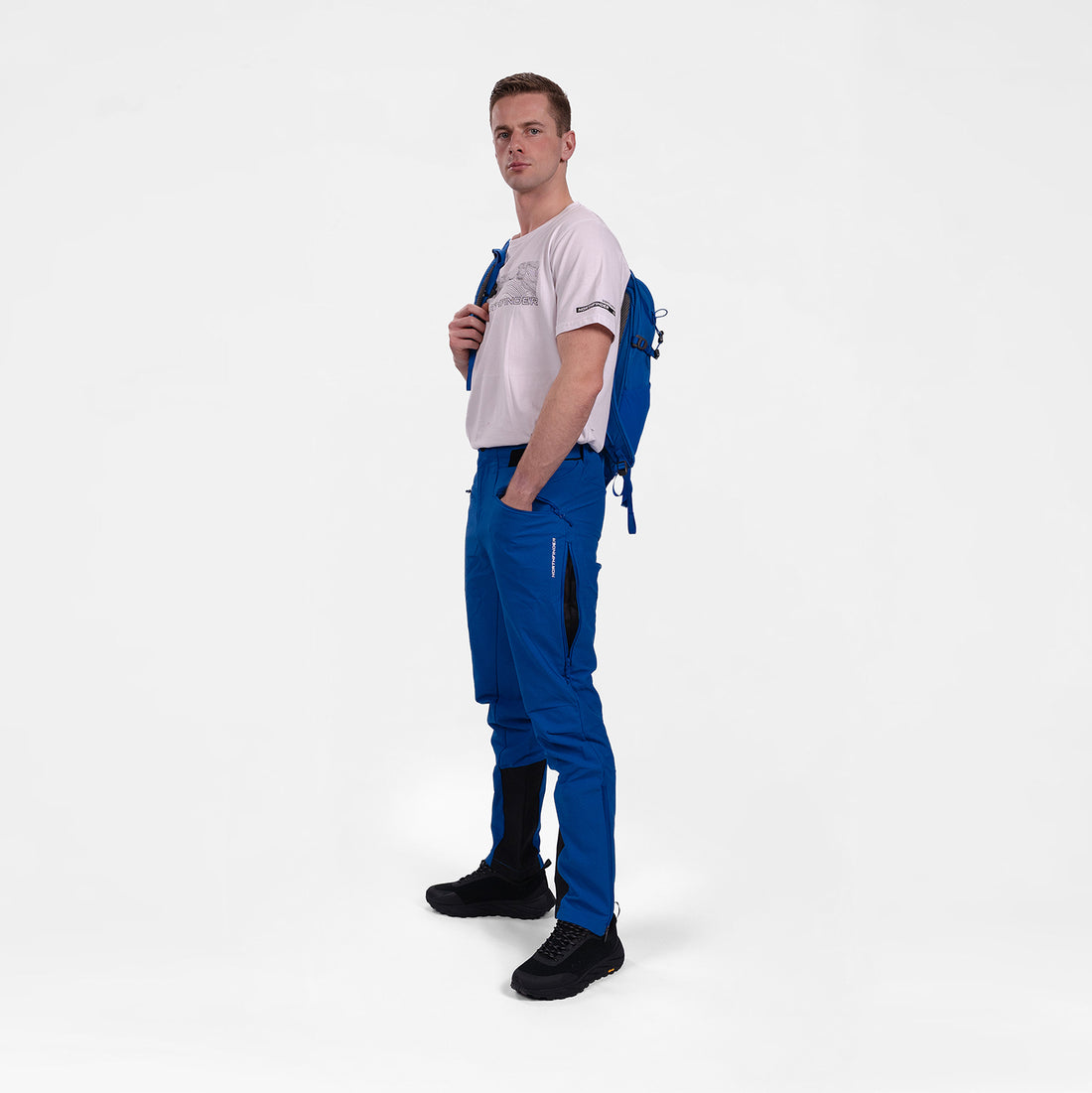 NO-3951OR men's softshell pants SHERMAN
