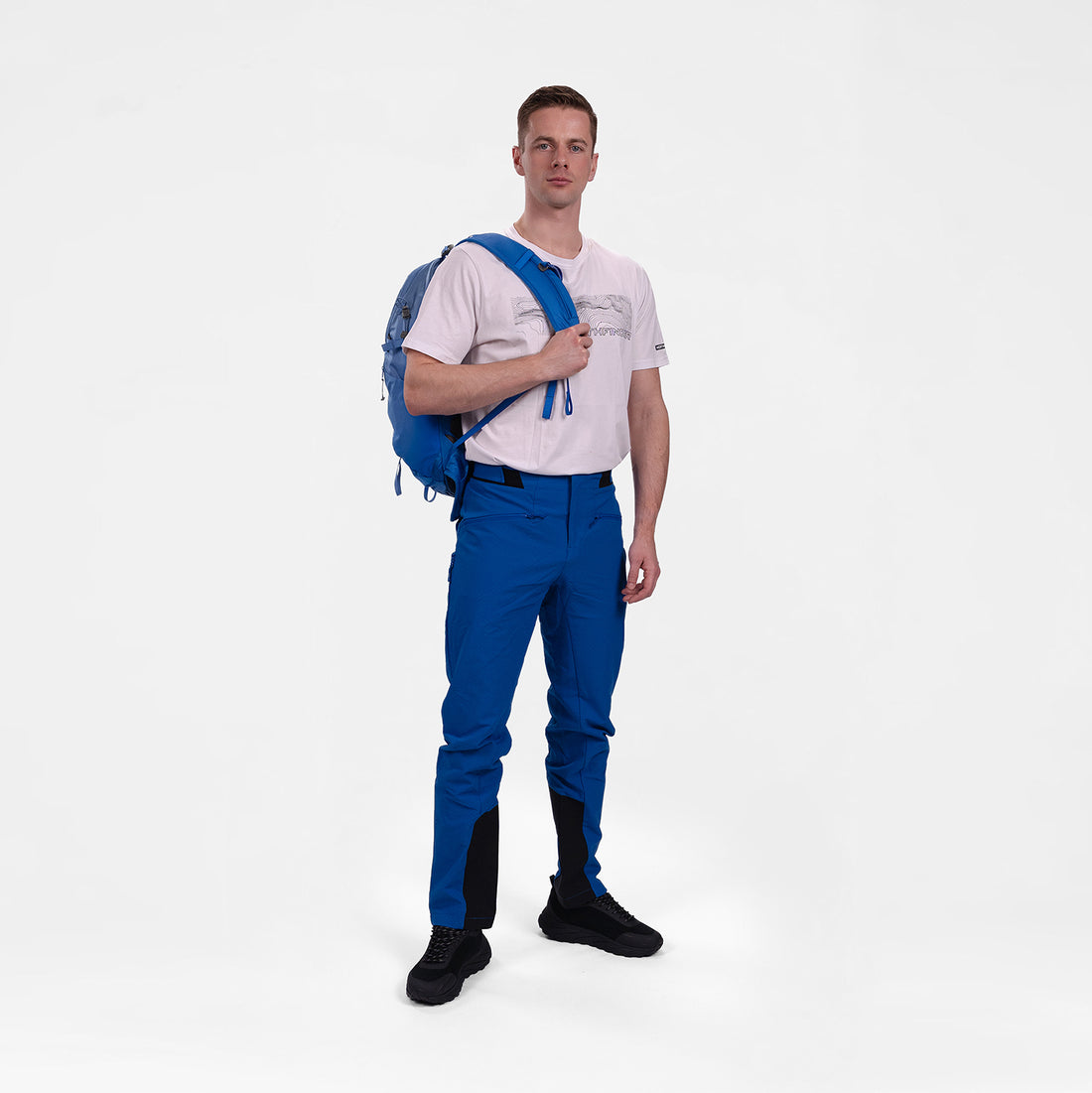 NO-3951OR men's softshell pants SHERMAN