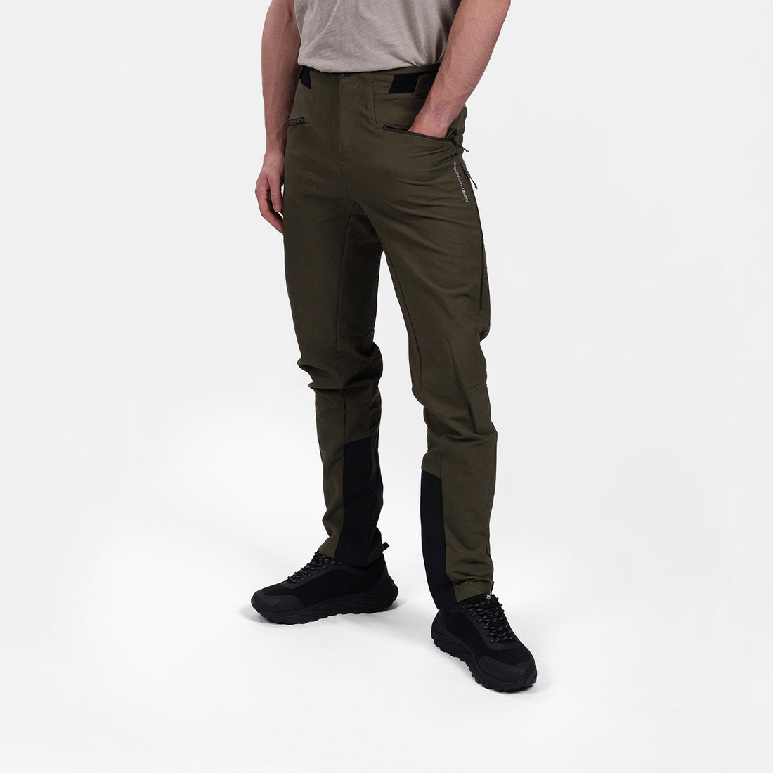 NO-3951OR men's softshell pants SHERMAN