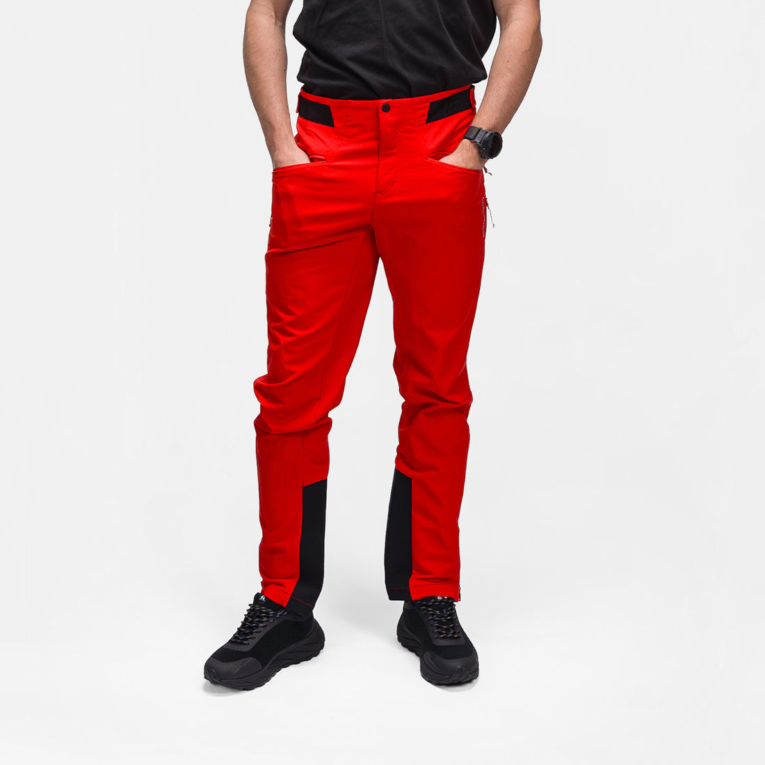 NO-3951OR men's softshell pants SHERMAN