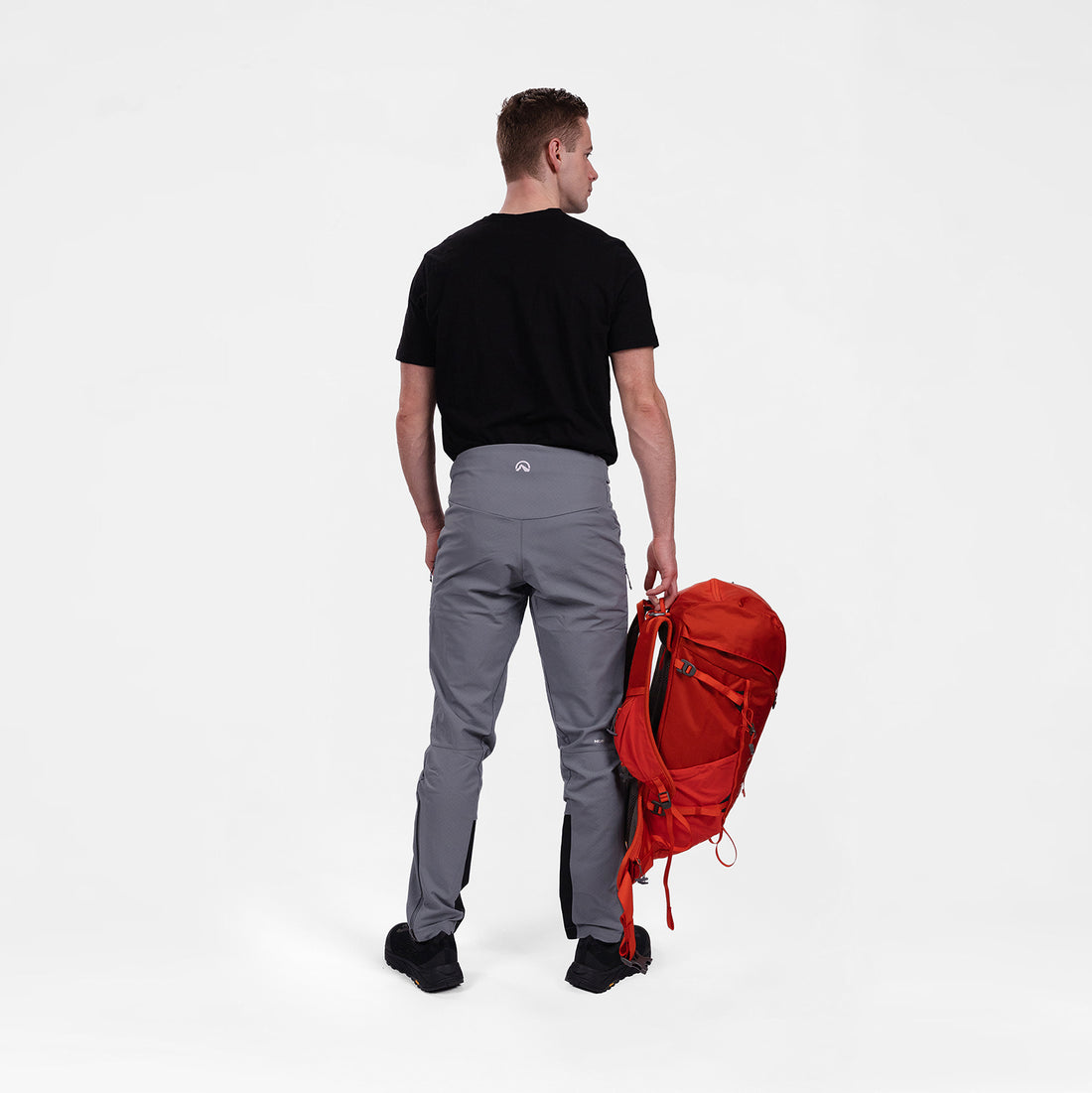 NO-3951OR men's softshell pants SHERMAN
