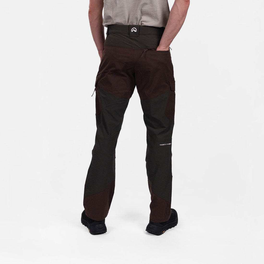NO-39521OR men's outdoor combi cargo pants BISHORN