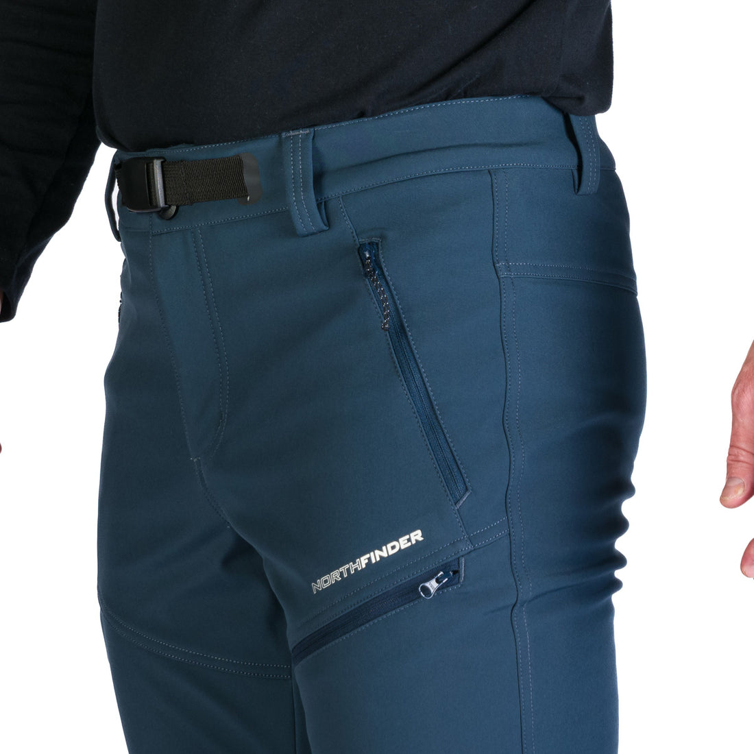 NO-3956OR men's trekking softshell pants outdoor 3L MASSIMO