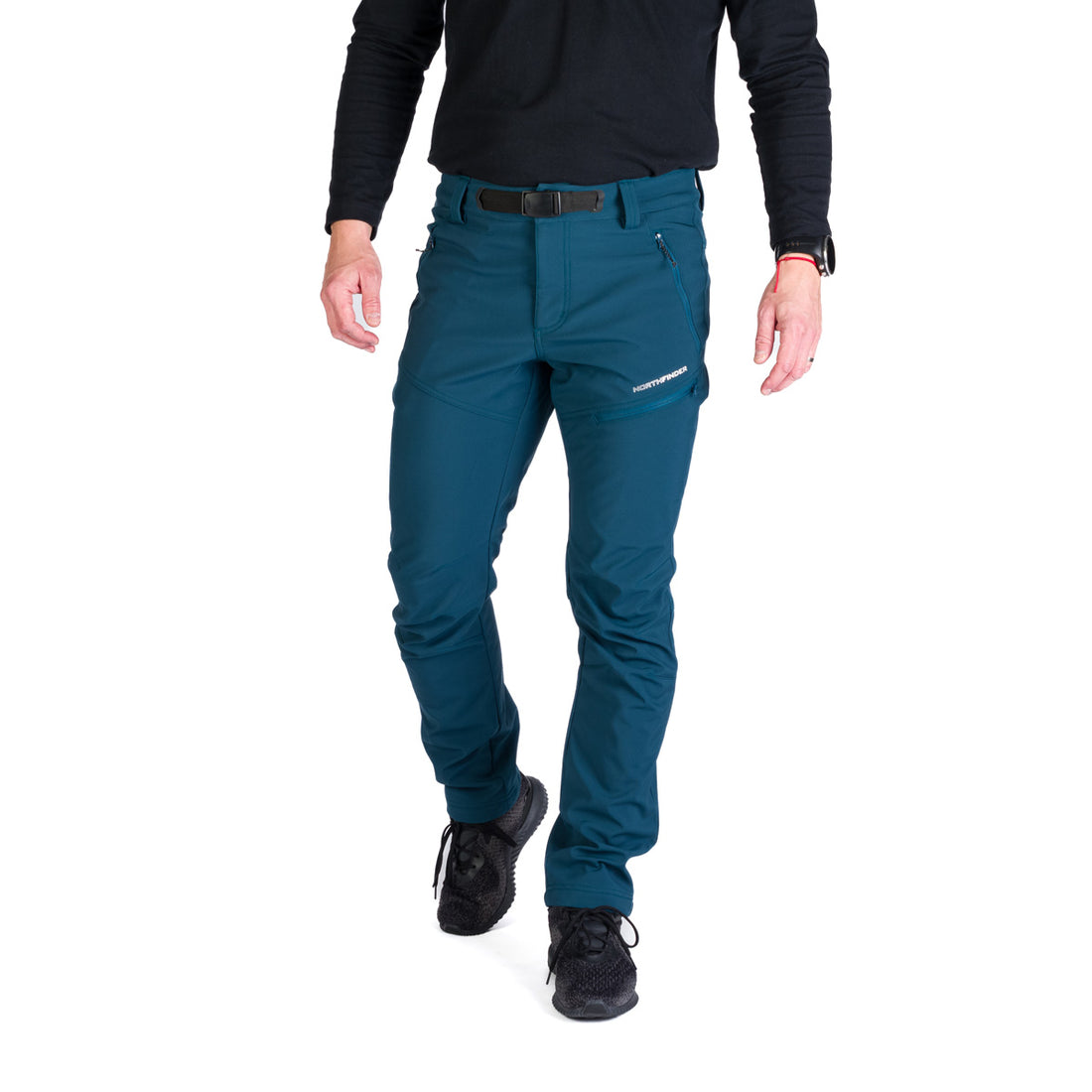 NO-3956OR men's trekking softshell pants outdoor 3L MASSIMO