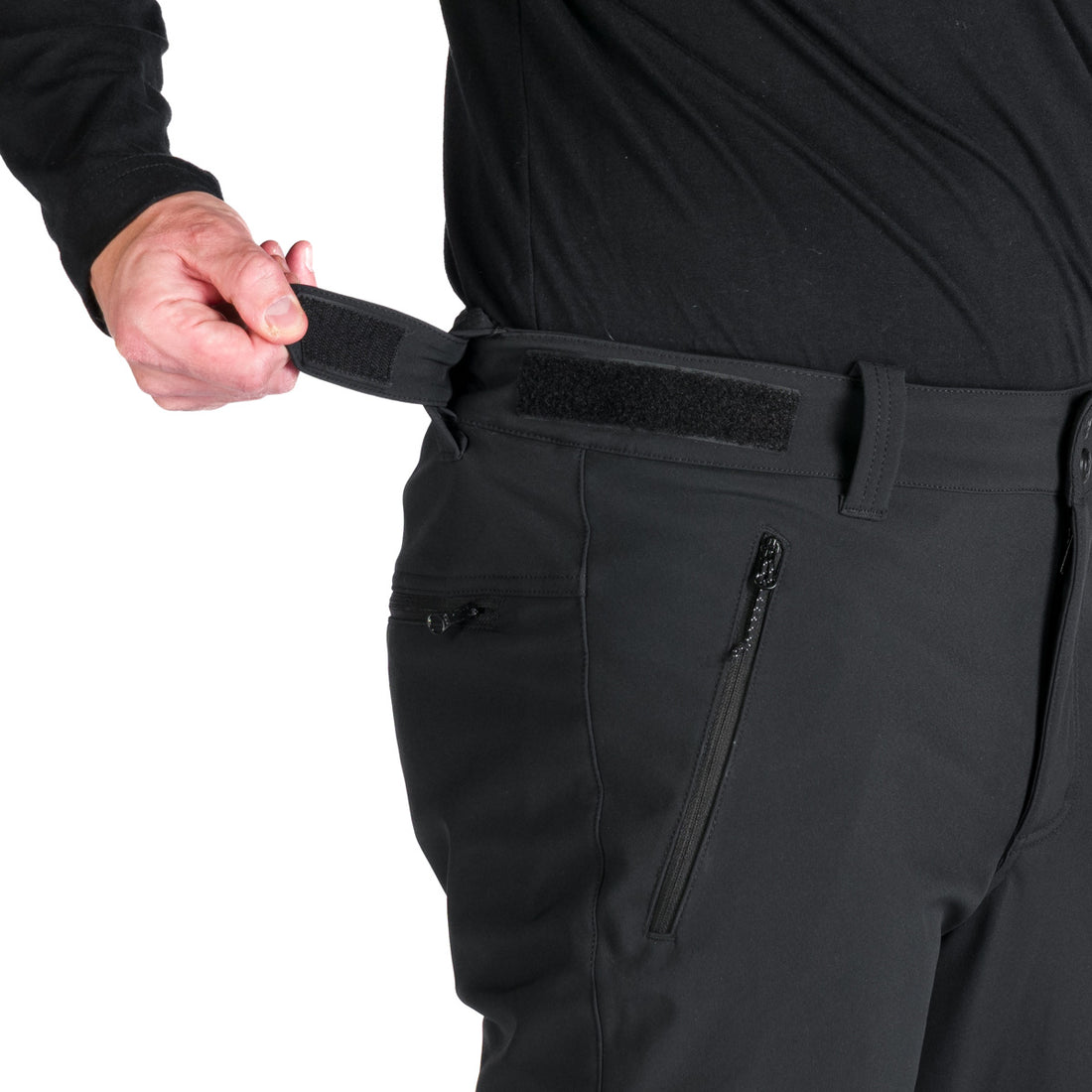 NO-3959OR men's softshell travel pants 3L MAURO