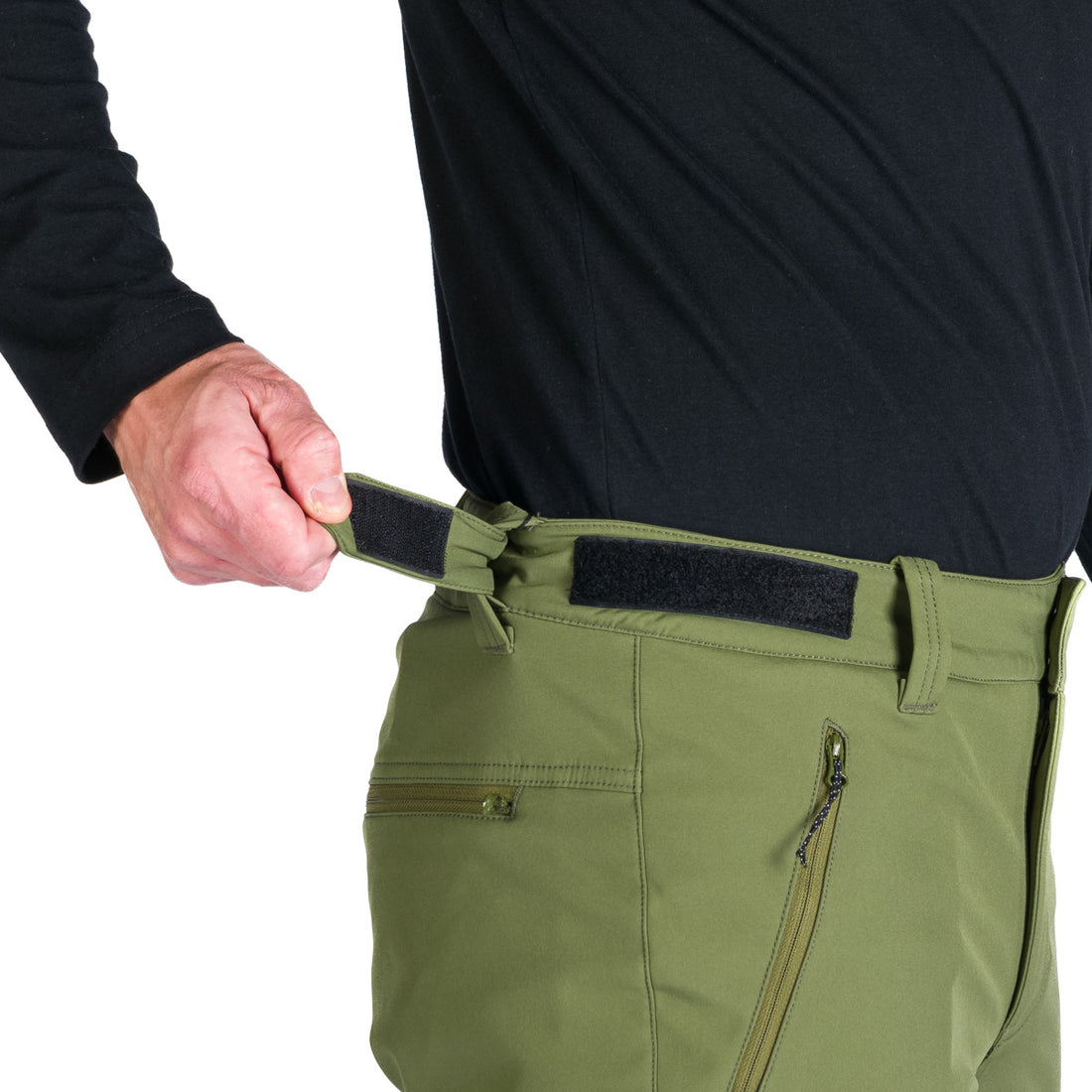 NO-3959OR men's softshell travel pants 3L MAURO