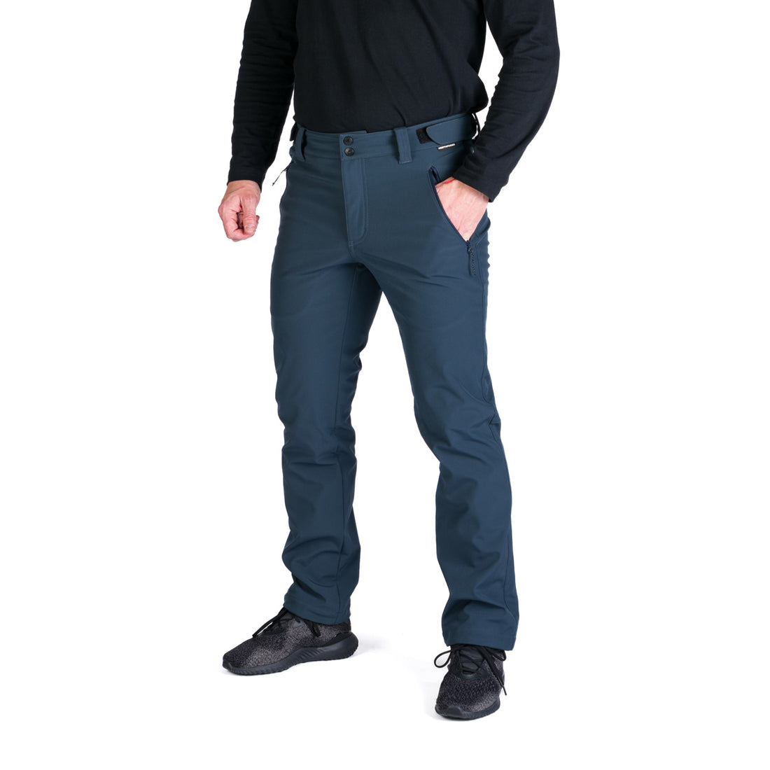 NO-3959OR men's softshell travel pants 3L MAURO