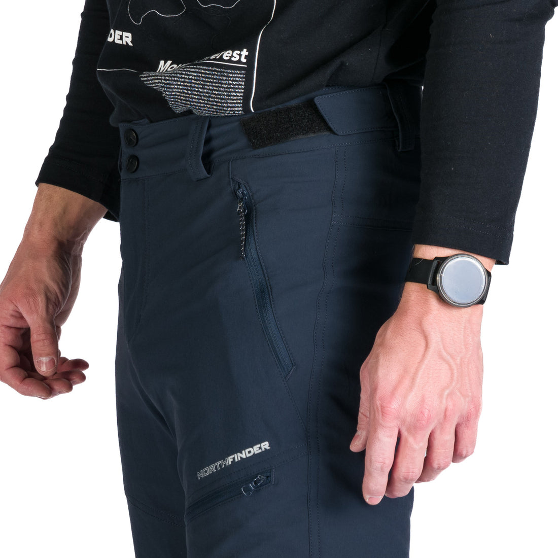 NO-3960OR men's travel comfort pants AURELIO
