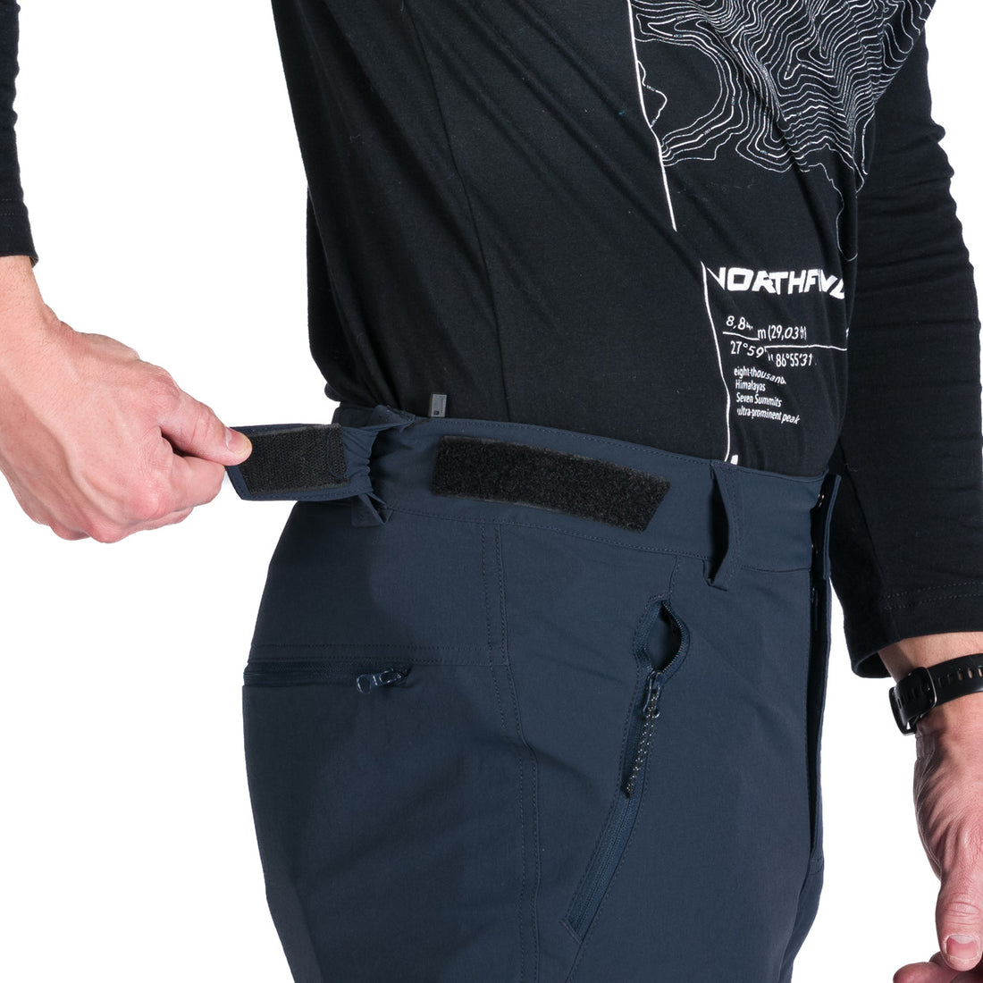 NO-3960OR men's travel comfort pants AURELIO
