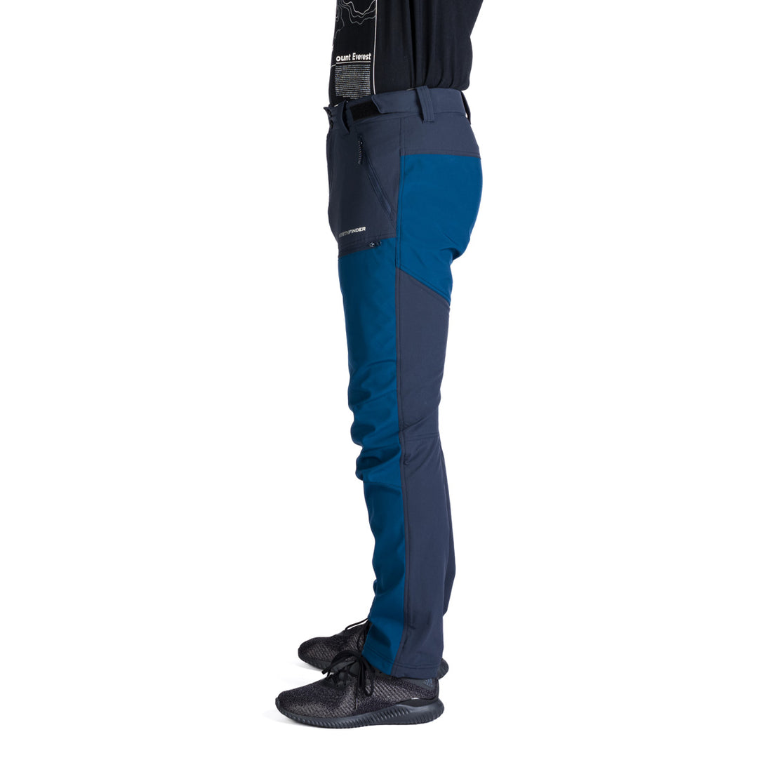 NO-3963OR men's trekking hybrid softshell pants NICOLA