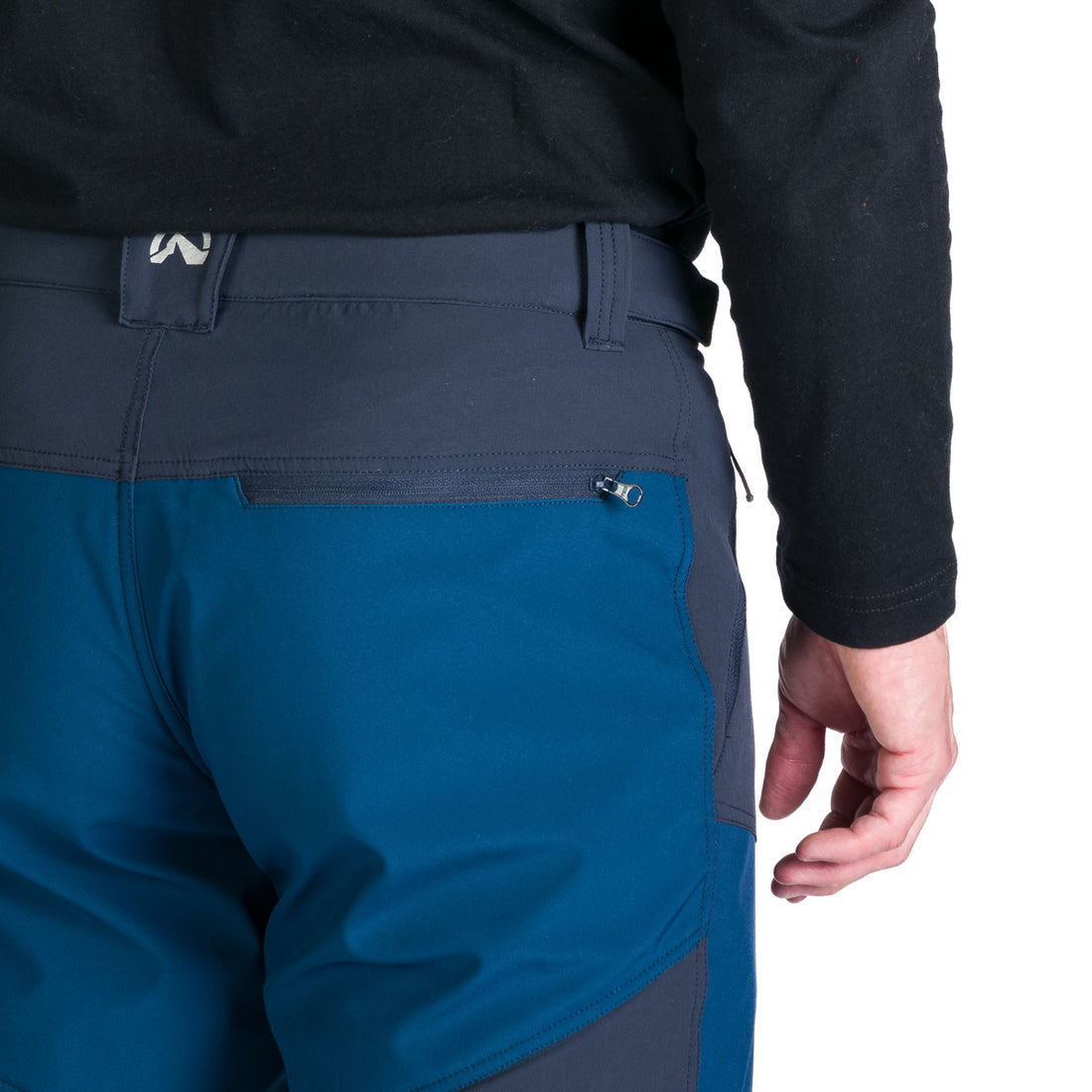 NO-3963OR men's trekking hybrid softshell pants NICOLA