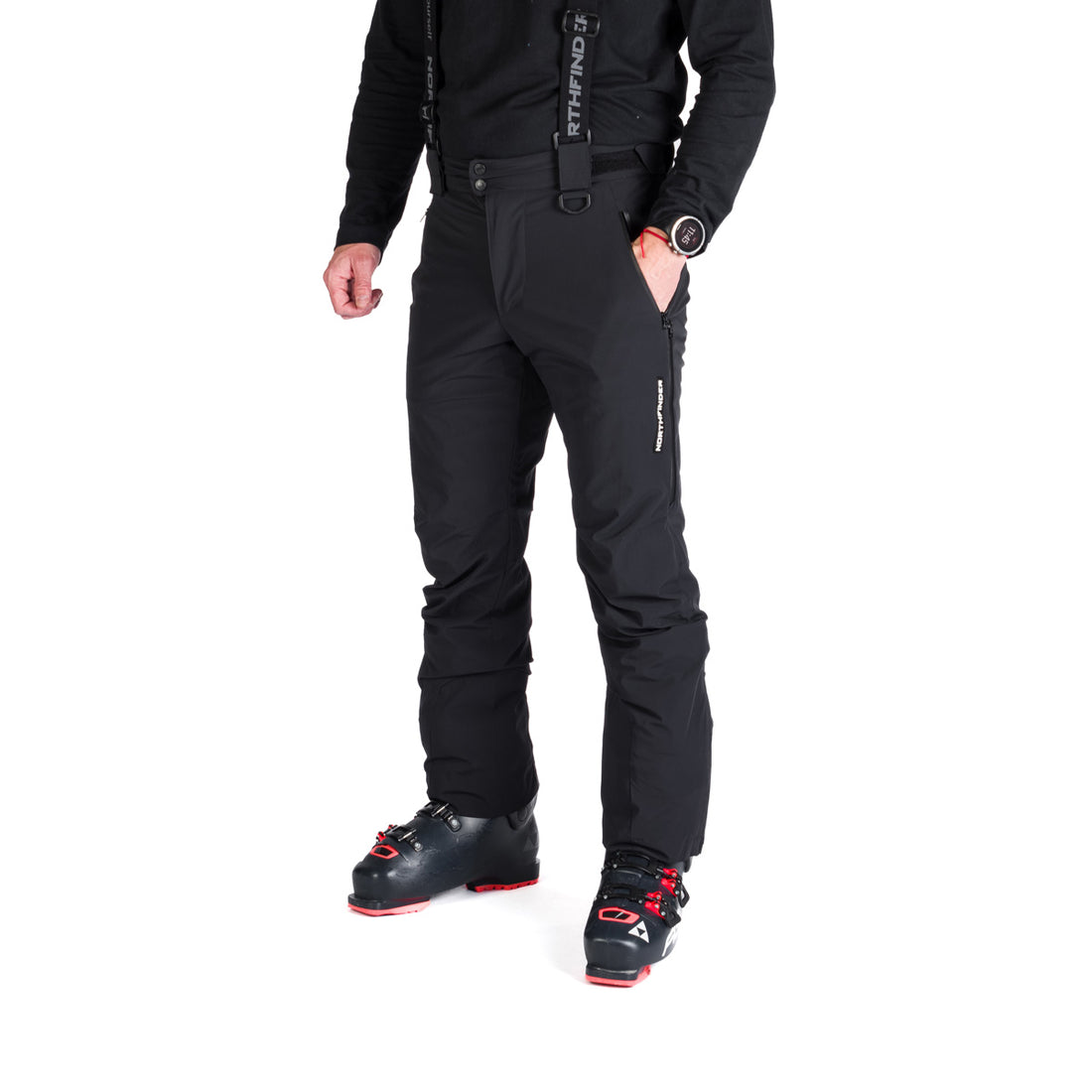 NO-3971SNW men's ski stretch trousers fully featured VITO