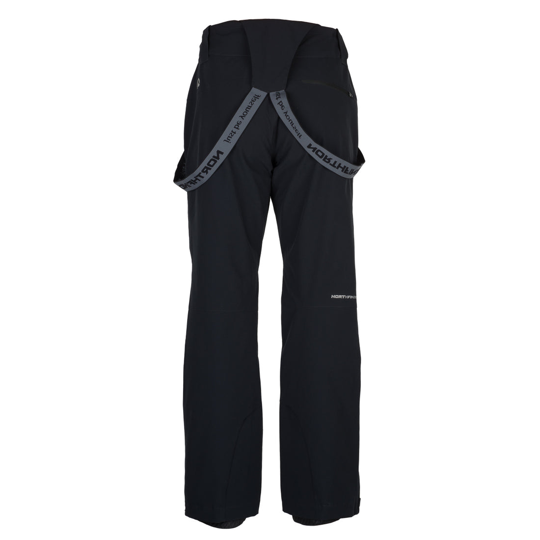 NO-3973SNW men's ski comfort trousers with braces regular fit WILFRED