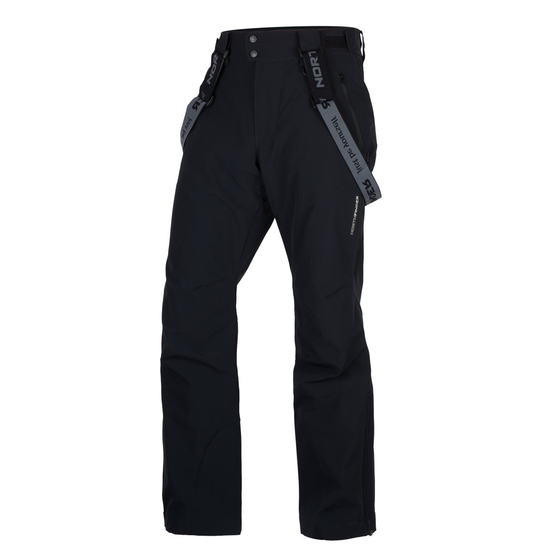 NO-3973SNW men's ski comfort trousers with braces regular fit WILFRED